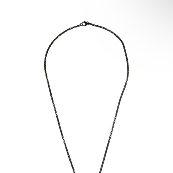 DAVID YURMAN DIAMOND STERLING SILVER 925 STREAMLINE AMULET PENDANT NECKLACE - Picture 6 of 9